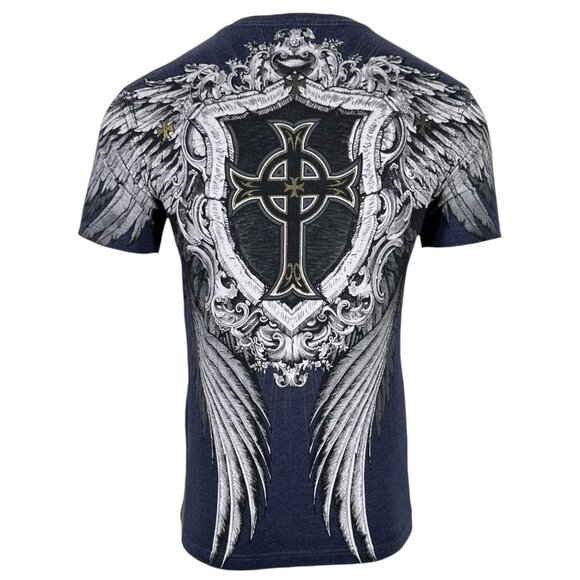 Xtreme Couture By Affliction Men's T-shirt Pulverize - Picture 3 of 8